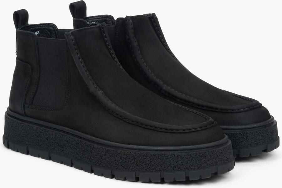 Estro Chelsea boots '09-4813' zwart - Foto 4