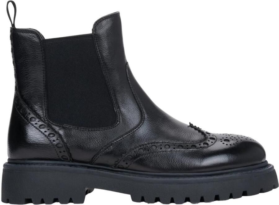 Estro Chelsea boots '60616-00' zwart