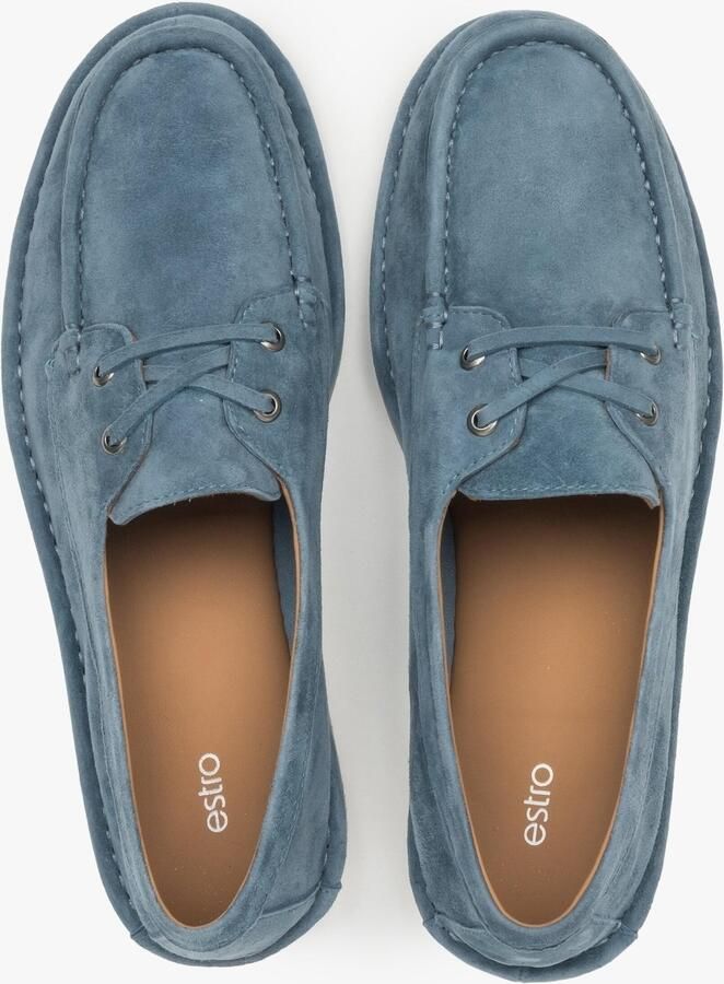 Estro Mocassins '202-24104-3' blauw - Foto 4