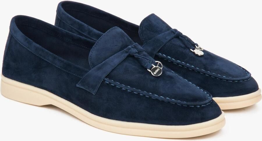 Estro Velours Loafers met Decoratieve Kwast - Foto 4