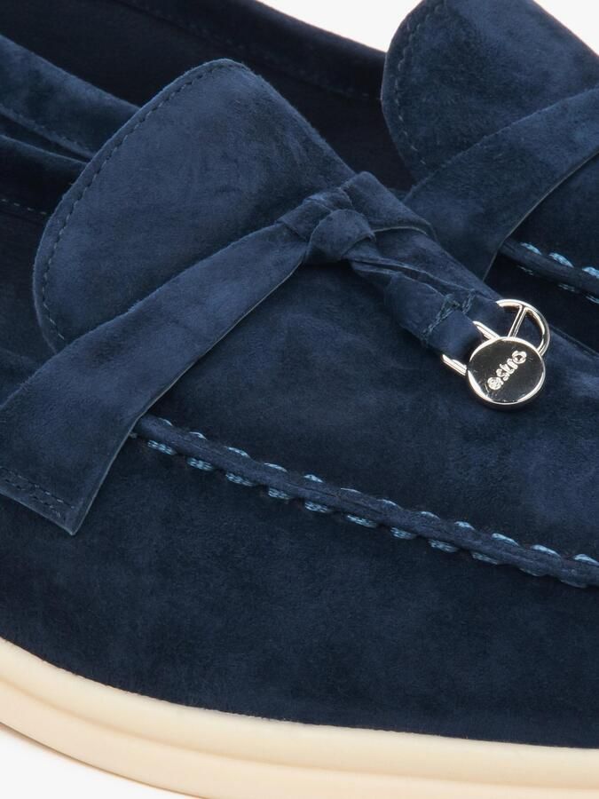 Estro Velours Loafers met Decoratieve Kwast - Foto 2