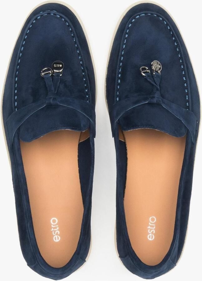 Estro Velours Loafers met Decoratieve Kwast - Foto 3