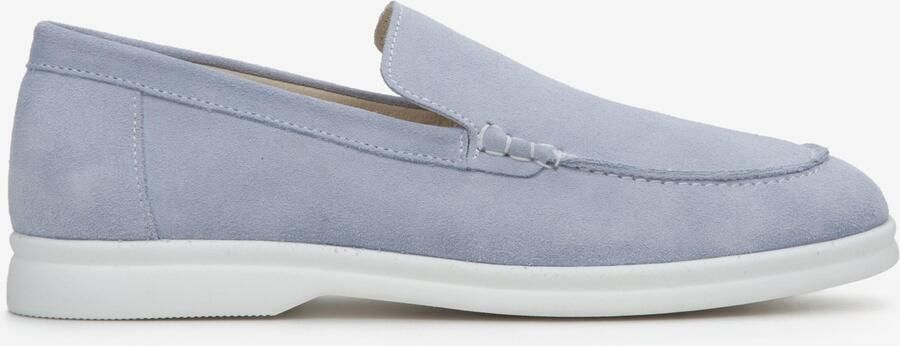 Estro Mocassins lichtblauw