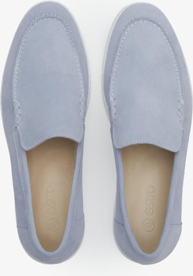 Estro Mocassins lichtblauw - Foto 3
