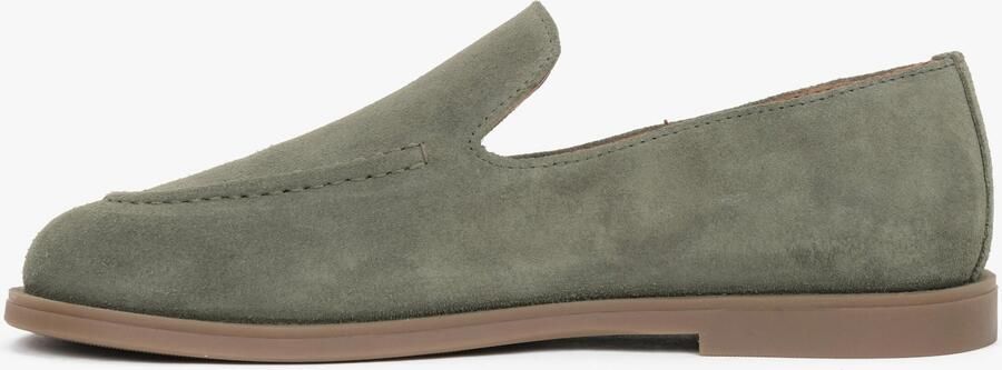 Estro Mocassins olijfgroen