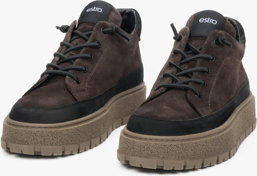 Estro Sneakers laag '09-4360' bruin - Foto 3