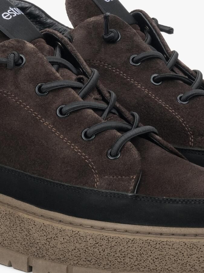 Estro Sneakers laag '09-4360' bruin - Foto 2