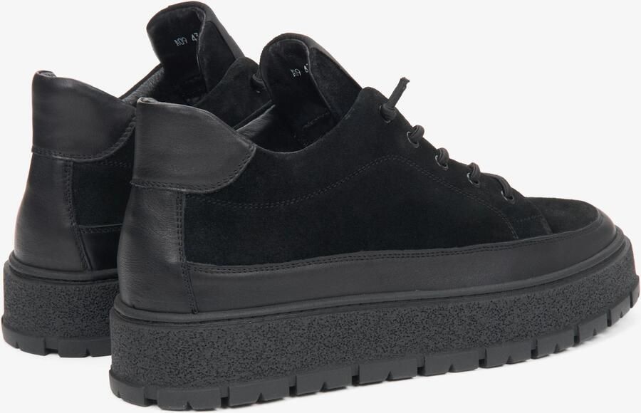 Estro Sneakers laag '09-4360' zwart gemêleerd - Foto 5