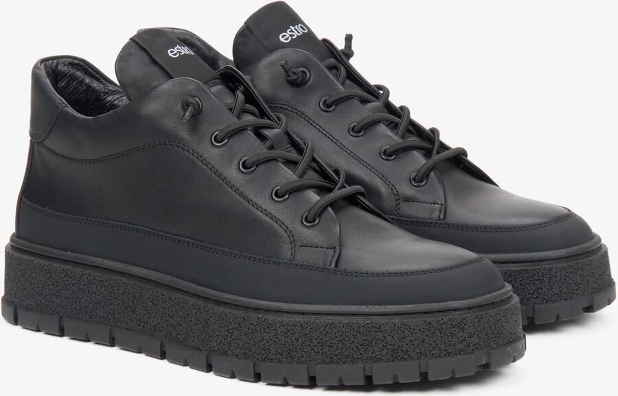 Estro Sneakers laag '09-4360' zwart - Foto 4