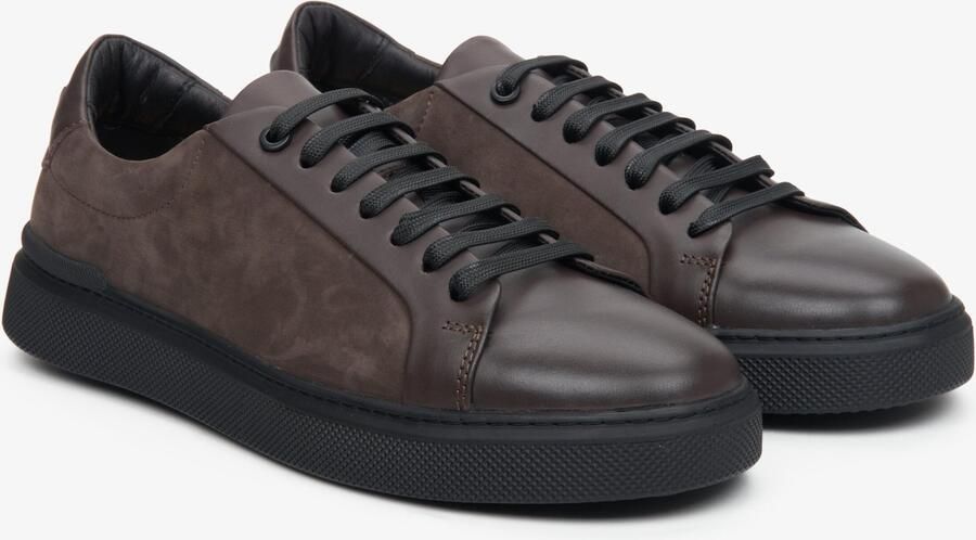Estro Sneakers laag '09-4613' bruin - Foto 5