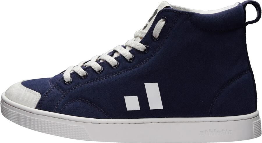 Ethletic Sneakers hoog 'Active' donkerblauw wit