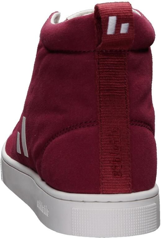 Ethletic Sneakers hoog 'Active Hi Cut' donkerrood wit