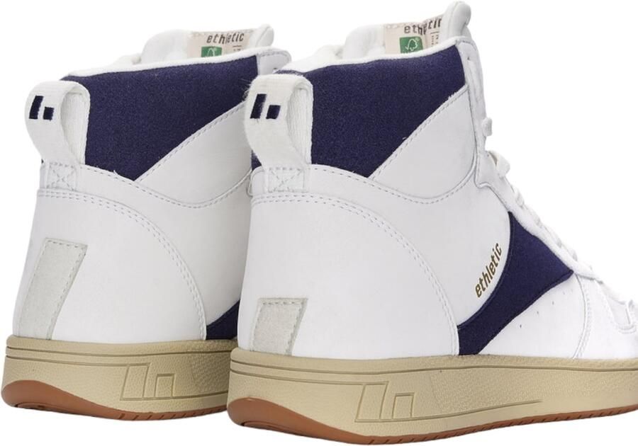 Ethletic Sneakers hoog 'Carl' donkerblauw wit
