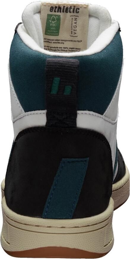 Ethletic Sneakers hoog 'Carl' navy petrol wit
