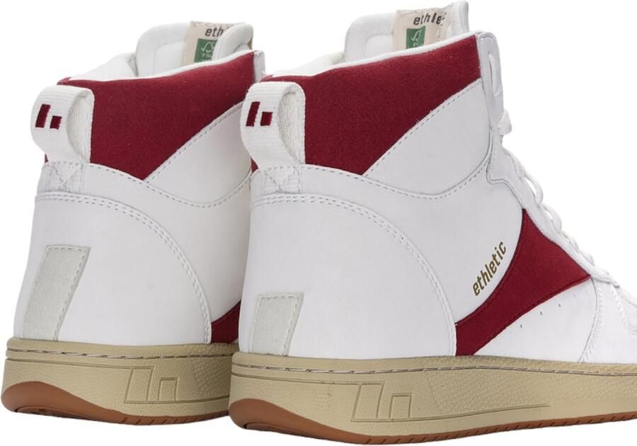 Ethletic Sneakers hoog 'Carl' rood wit