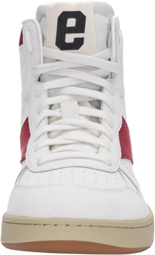 Ethletic Sneakers hoog 'Carl' rood wit - Foto 5
