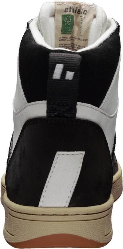 Ethletic Sneakers hoog 'Carl' zwart wit