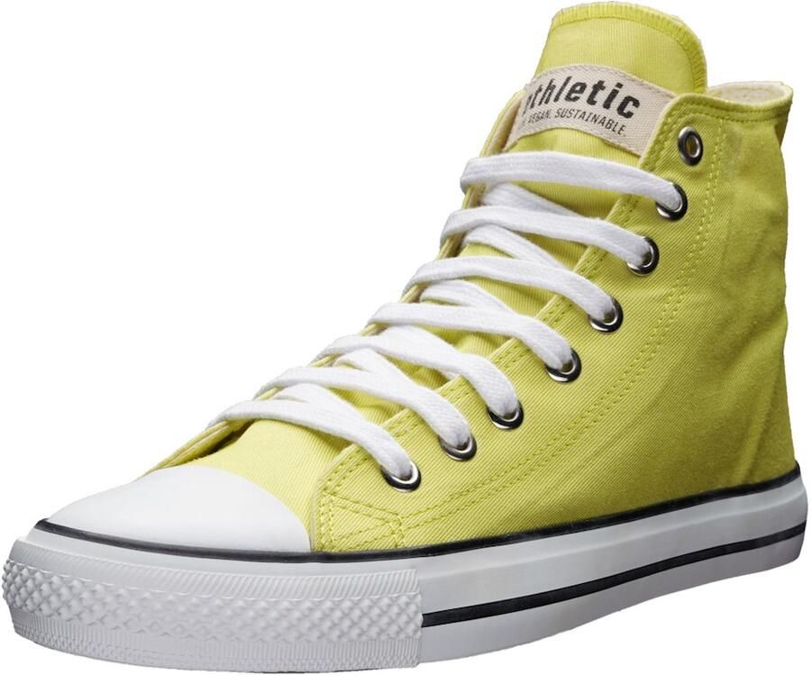 Ethletic Sneakers hoog 'White Cap Hi Cut' lichtgroen wit
