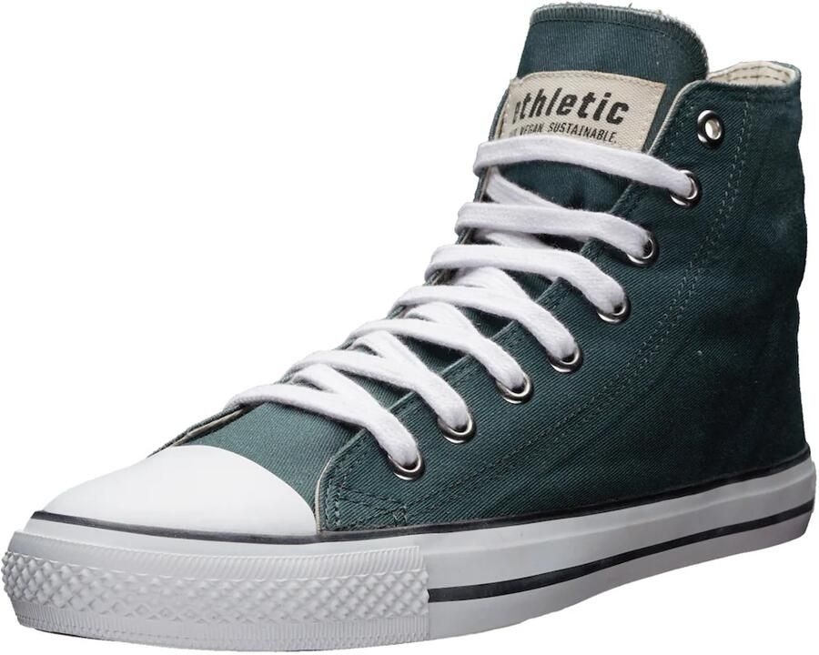 Ethletic Sneakers hoog 'White Cap' petrol