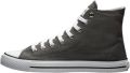 Ethletic Canvas Sneaker White Cap Hi Cut - Antraciet/Wit