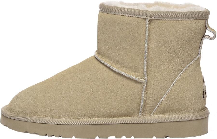 EVERAU Australia Dames Leren Korte Laarzen Ostrich