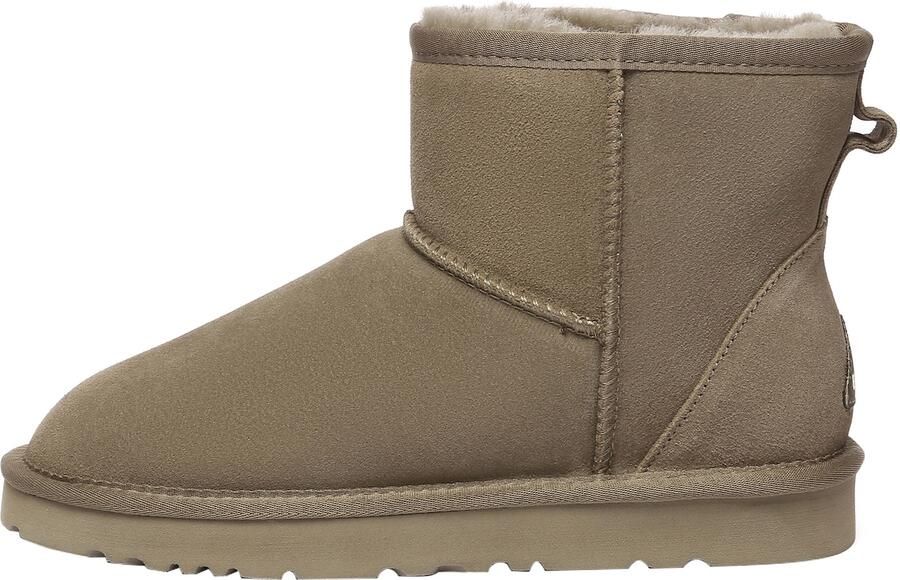 EVERAU Australia Dames Leren Korte Laarzen Ostrich
