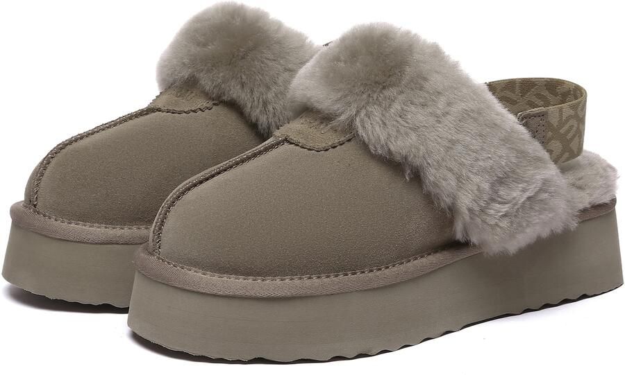 EVERAU Australia Dames Wagtail Slippers Met Afneembare Riem - Foto 5