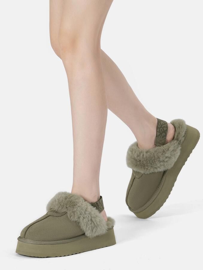 EVERAU Australia Dames Wagtail Slippers Met Afneembare Riem - Foto 3