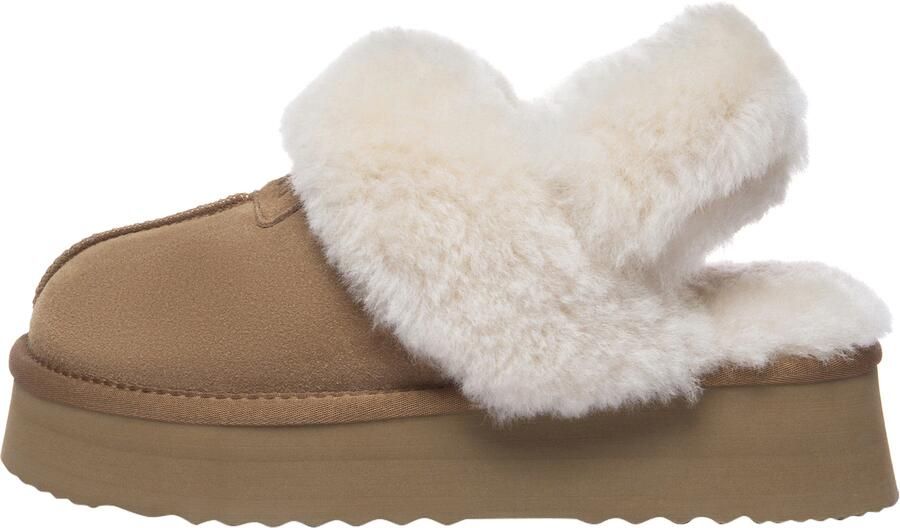 Everau Huisschoenen 'Fantail' bruin