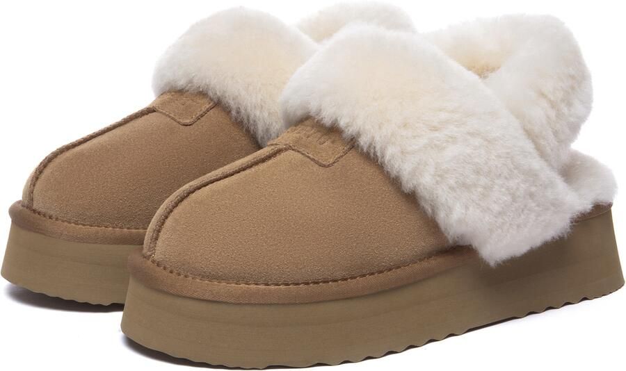 Everau Huisschoenen 'Fantail' bruin - Foto 4