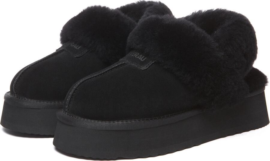 Everau Huisschoenen 'Fantail' zwart - Foto 4