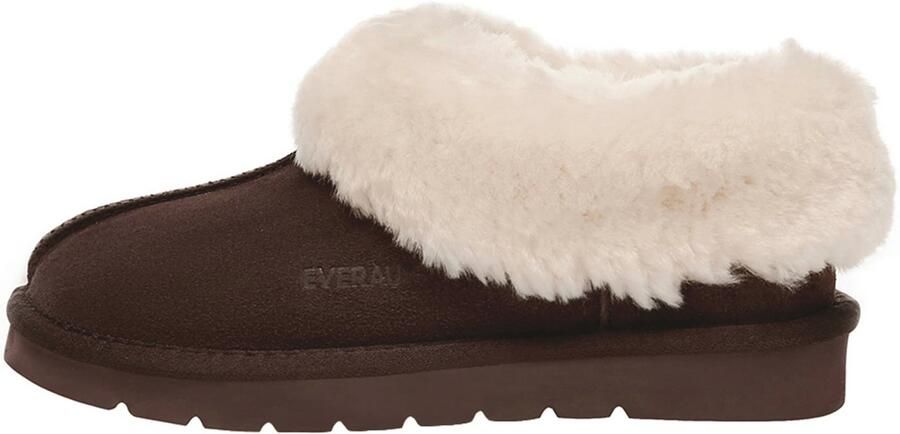 Everau Huisschoenen 'Ibis' chocoladebruin