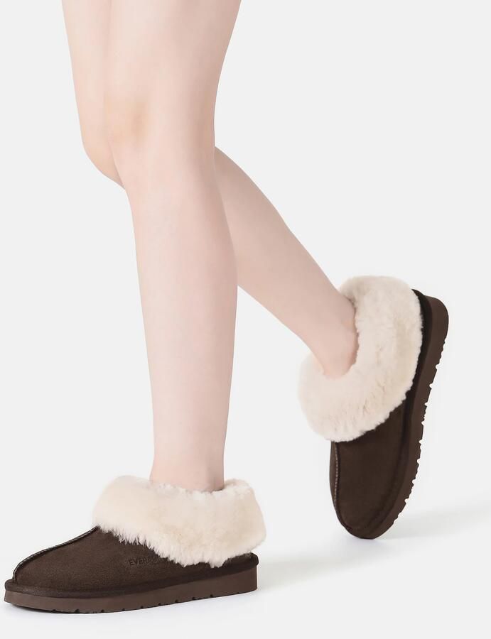 Everau Huisschoenen 'Ibis' chocoladebruin - Foto 7