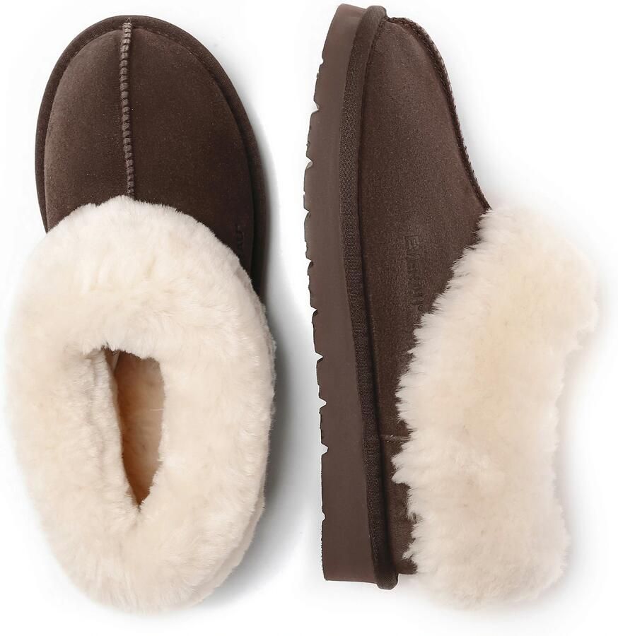 Everau Huisschoenen 'Ibis' chocoladebruin - Foto 2