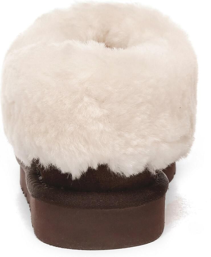 Everau Huisschoenen 'Ibis' chocoladebruin - Foto 5