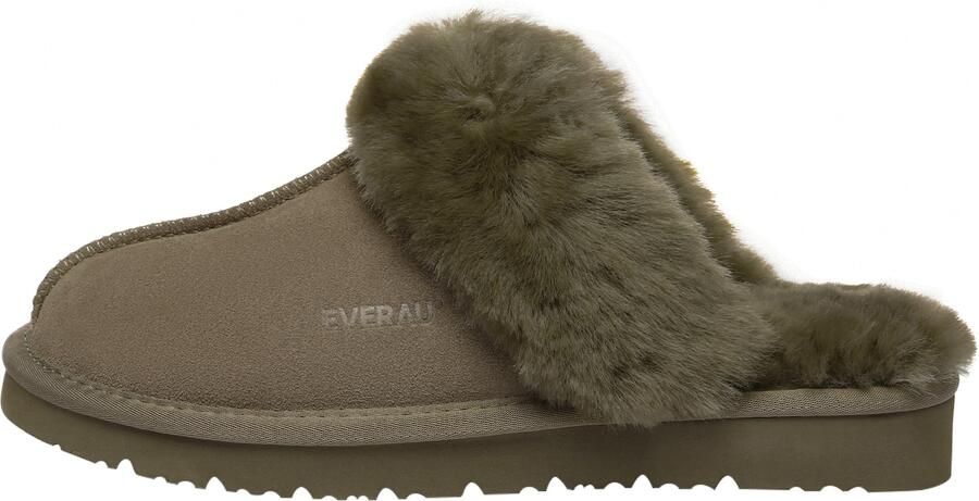 Everau Huisschoenen 'Raven' crème kastanjebruin - Foto 11