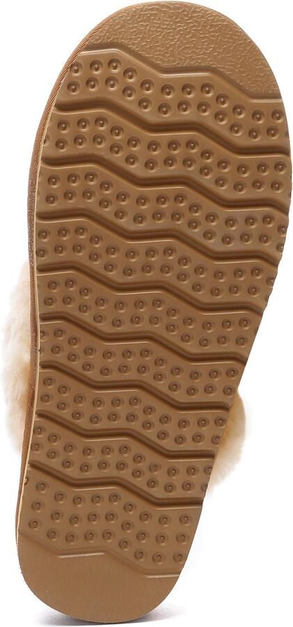 Everau Huisschoenen 'Raven' crème kastanjebruin - Foto 12