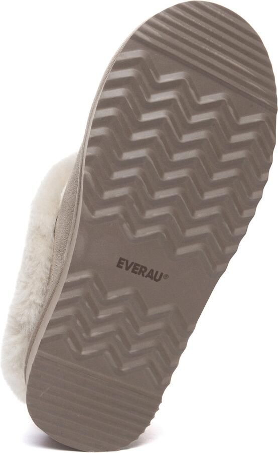 EVERAU Australia Dames Leren Pantoffels Topknot - Foto 5