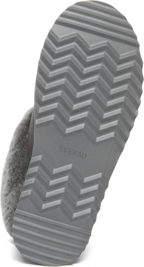 EVERAU Australia Dames Leren Pantoffels Topknot - Foto 5