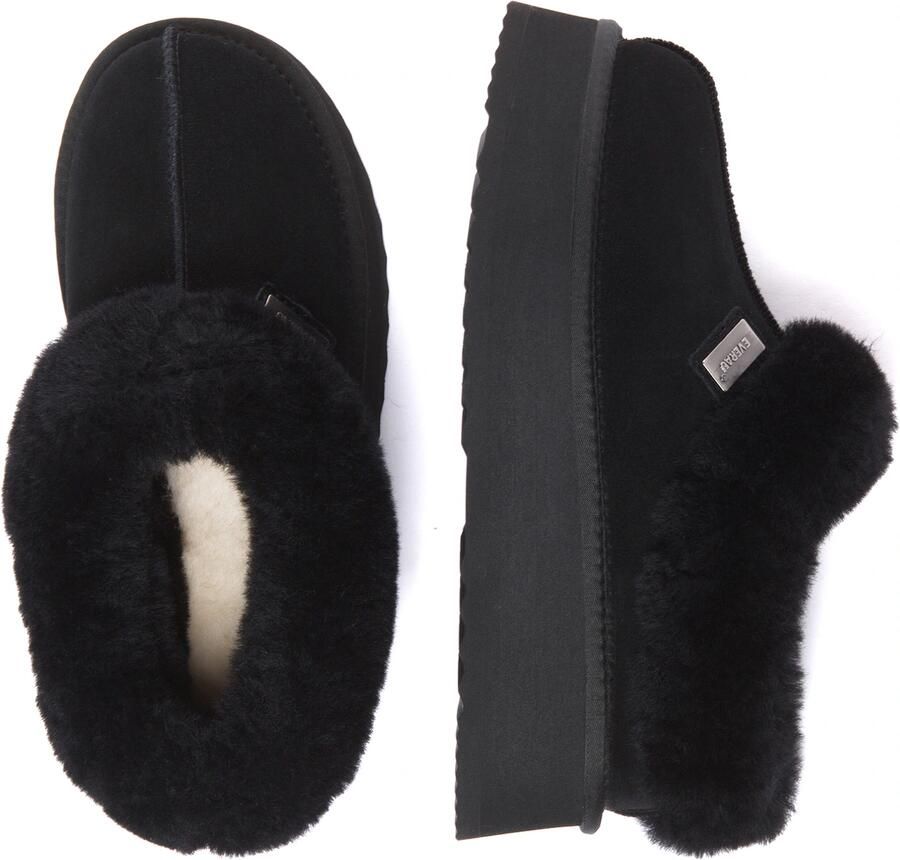 EVERAU Australia Dames Leren Pantoffels Topknot - Foto 2