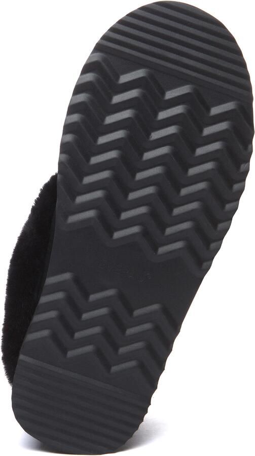 EVERAU Australia Dames Leren Pantoffels Topknot - Foto 6