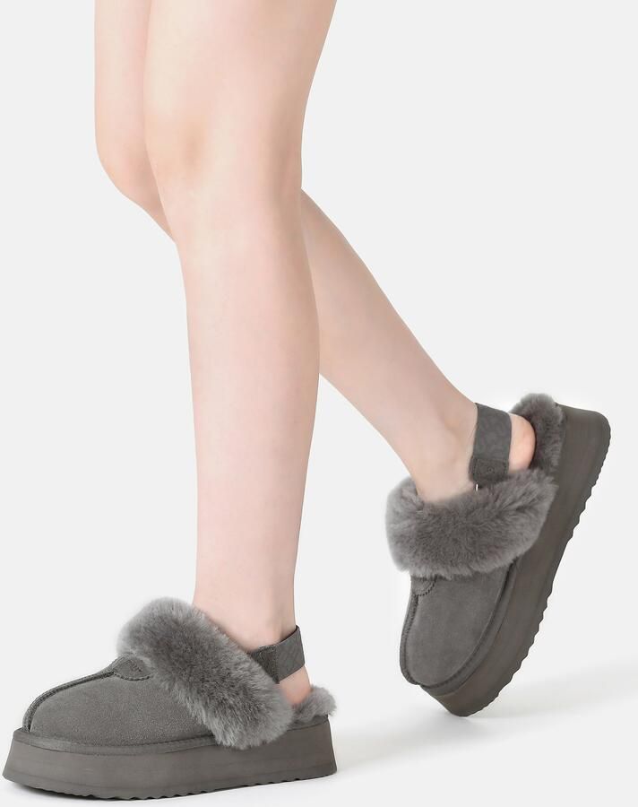 EVERAU Australia Dames Wagtail Slippers Met Afneembare Riem - Foto 3