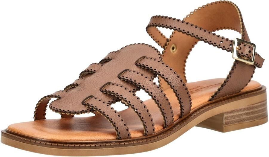 Everybody Sandalen met riem bruin