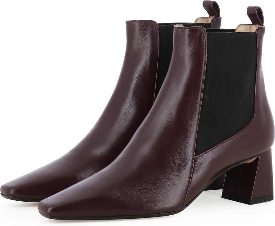 EVITA Chelsea boots 'VANESSA' bordeaux zwart - Foto 1