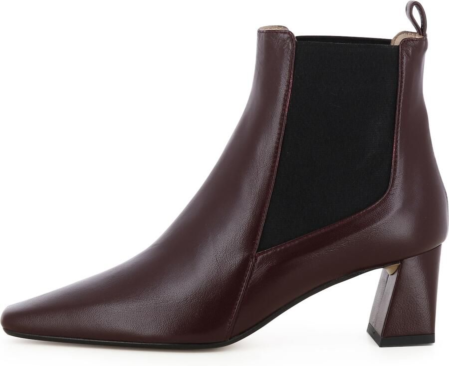 EVITA Chelsea boots 'VANESSA' bordeaux zwart - Foto 3