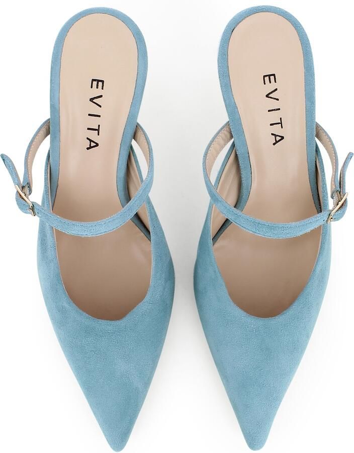 EVITA Clogs 'SARA' turquoise - Foto 2