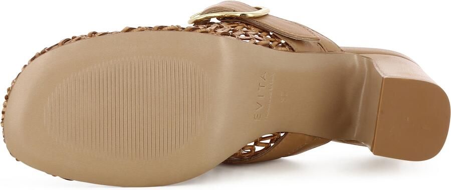 EVITA Clogs 'TABEA' bruin - Foto 6