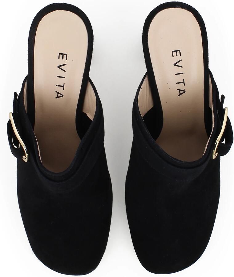 EVITA Clogs 'TABEA' zwart - Foto 2