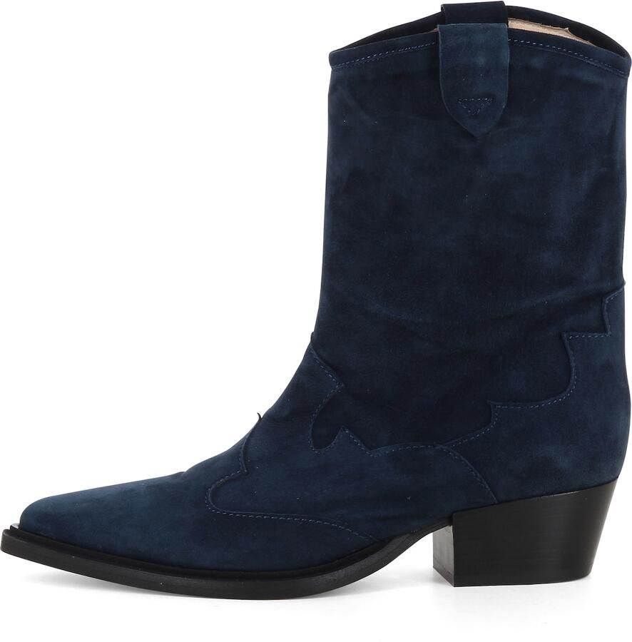 EVITA Cowboylaarzen 'GINEVRA' donkerblauw