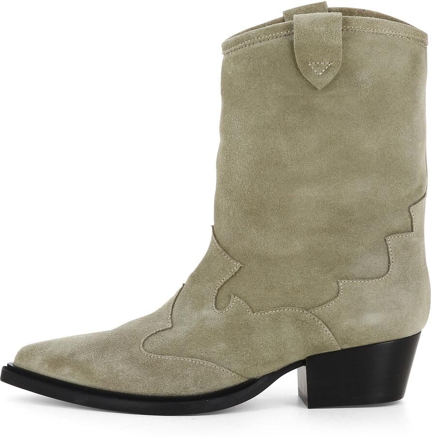 EVITA Cowboylaarzen 'GINEVRA' grijs